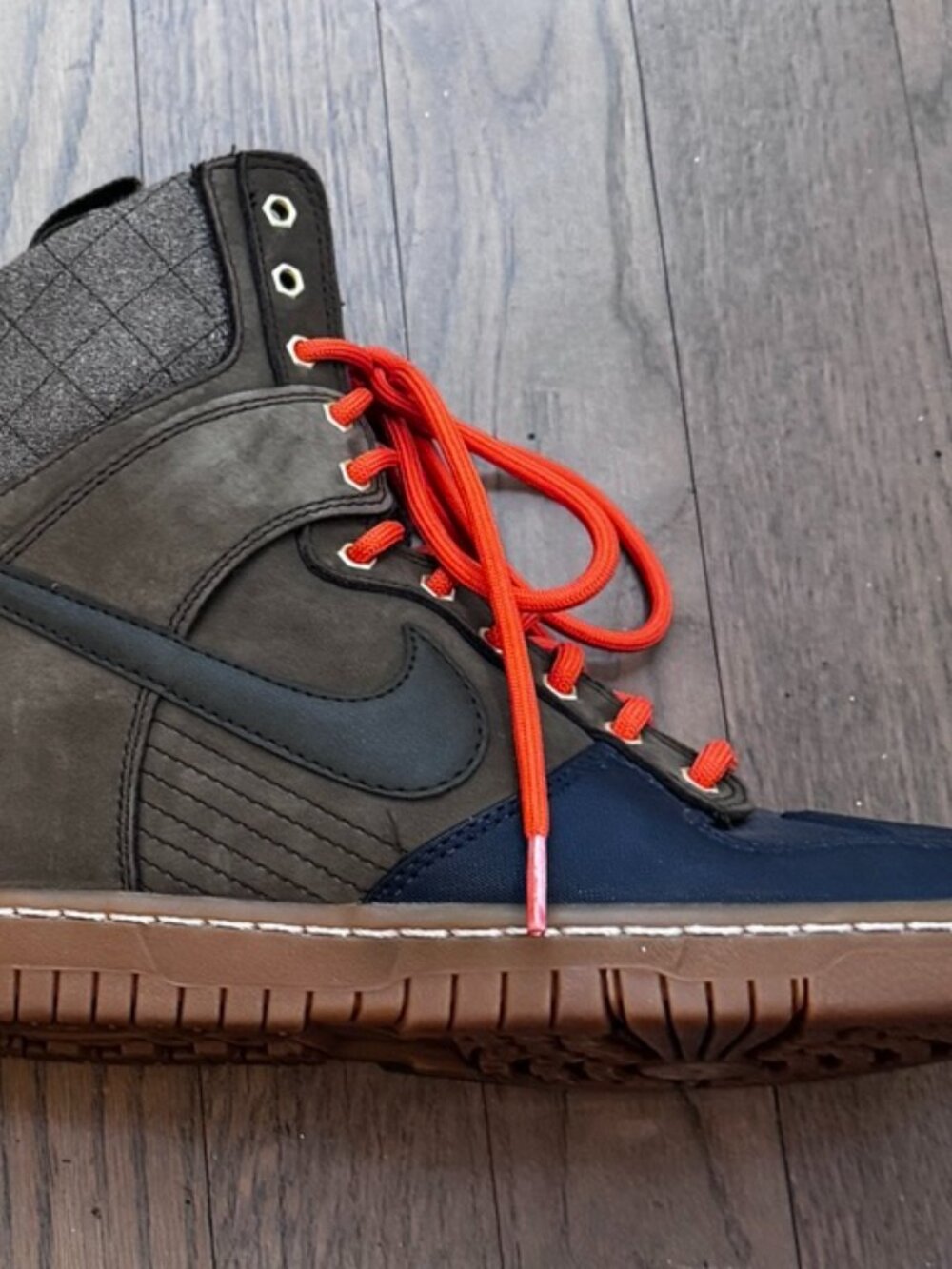 NIKE Women's Dunk Sky Hi Sneakerboot, Excellent Condition, Size 6 - Picture 10 of 12